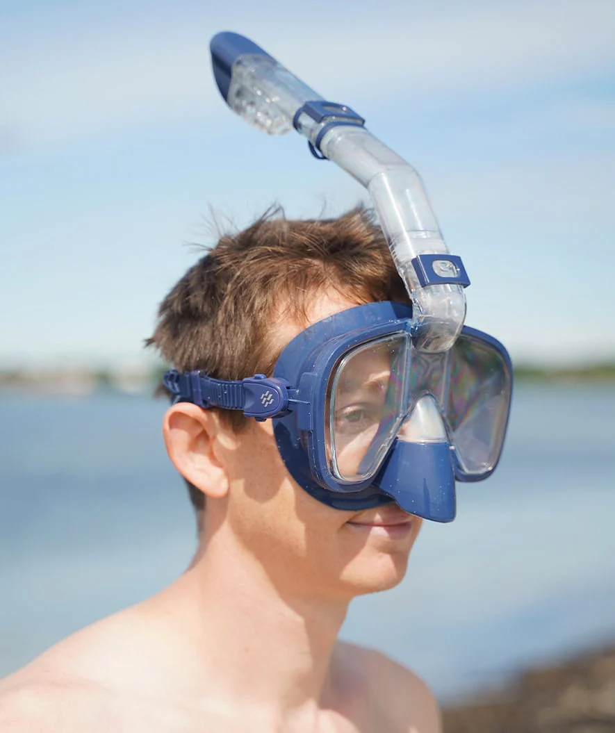 Watery Vollgesichtstauchmaske für Erwachsene - Pearl - Donkerblau - Image 6