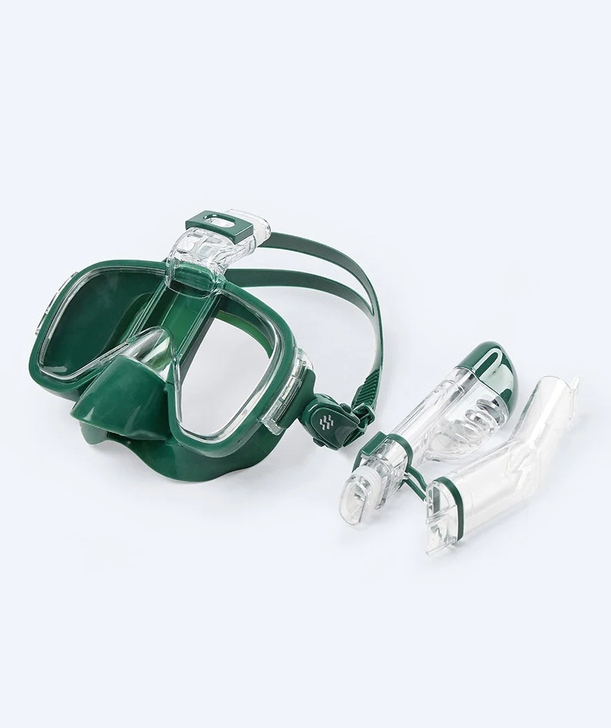 Watery Vollgesichtstauchmaske für Erwachsene - Pearl - Dunkelgrün - Image 6