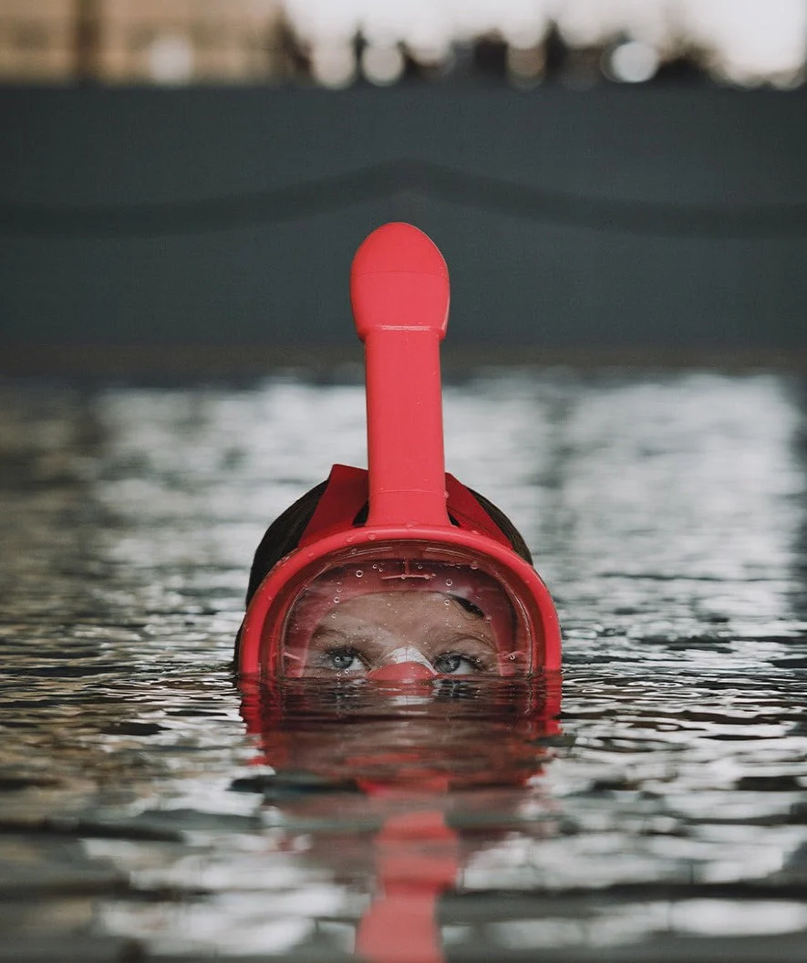 Watery Vollgesichtstauchmaske für Kinder - Oxygen - Atlantic Rosa - Image 13