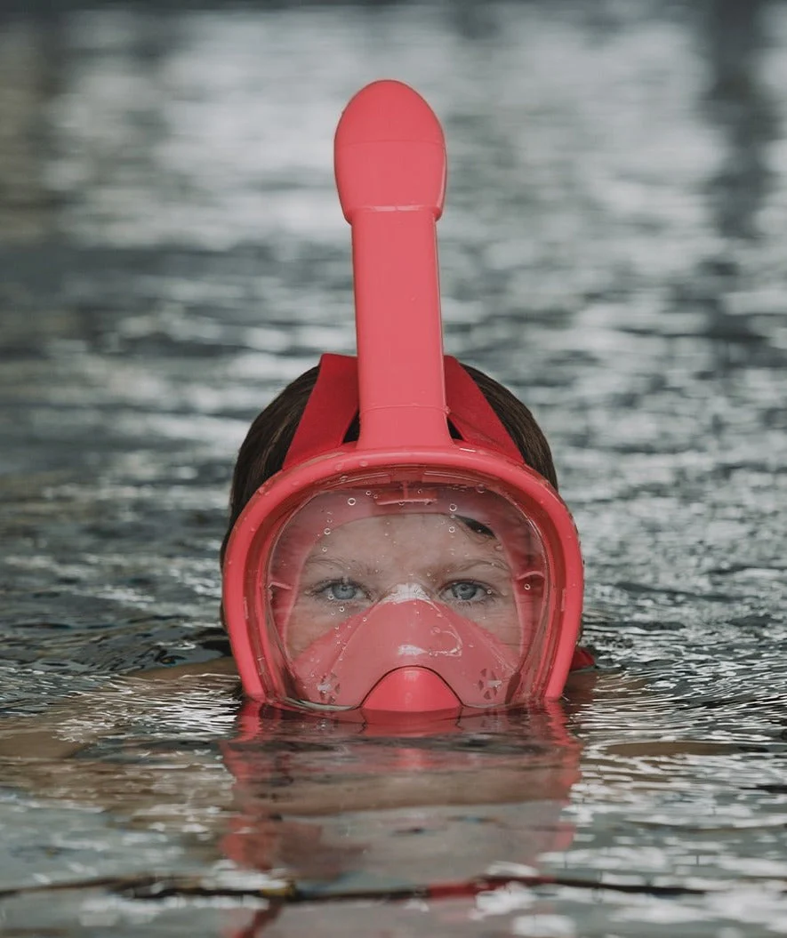 Watery Vollgesichtstauchmaske für Kinder - Oxygen - Atlantic Rosa - Image 4