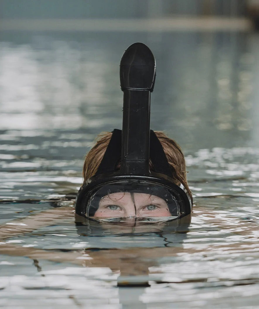 Watery Vollgesichtstauchmaske für Kinder - Oxygen - Schwarz - Image 11