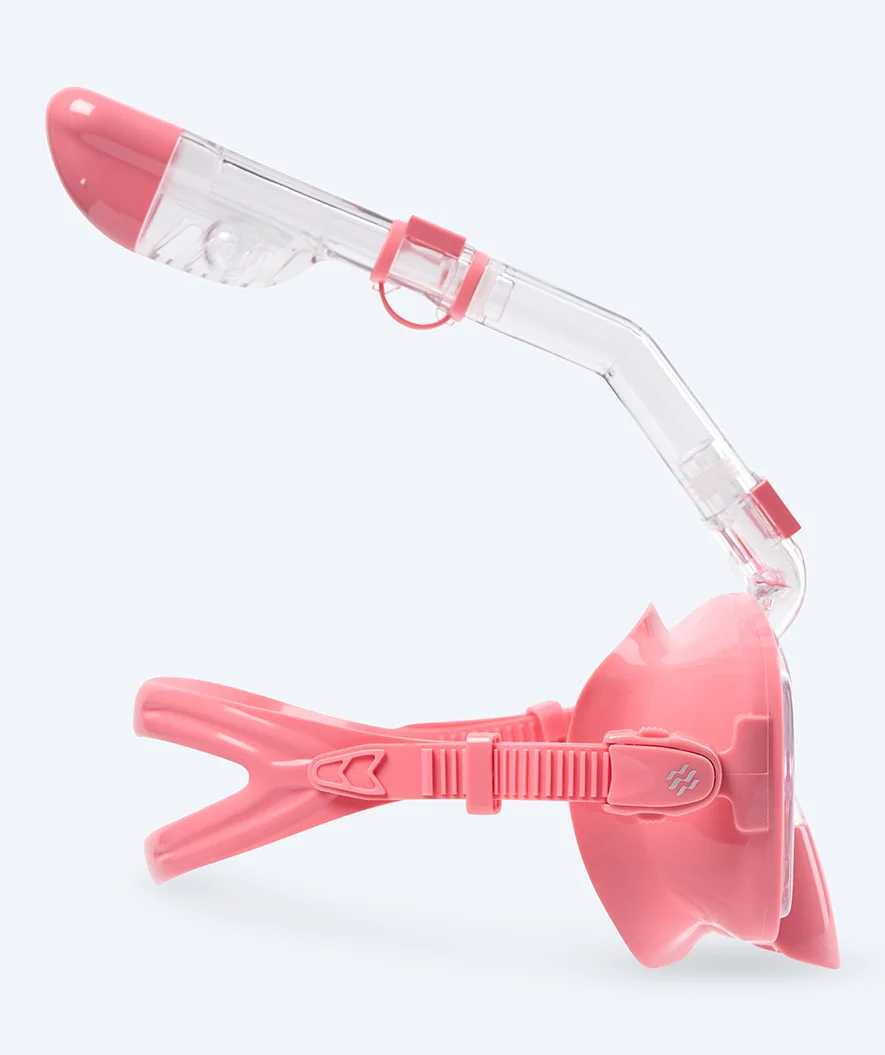 Watery Vollgesichtsmaske zum Schnorcheln für Kinder - Pearl - Rosa - Image 2