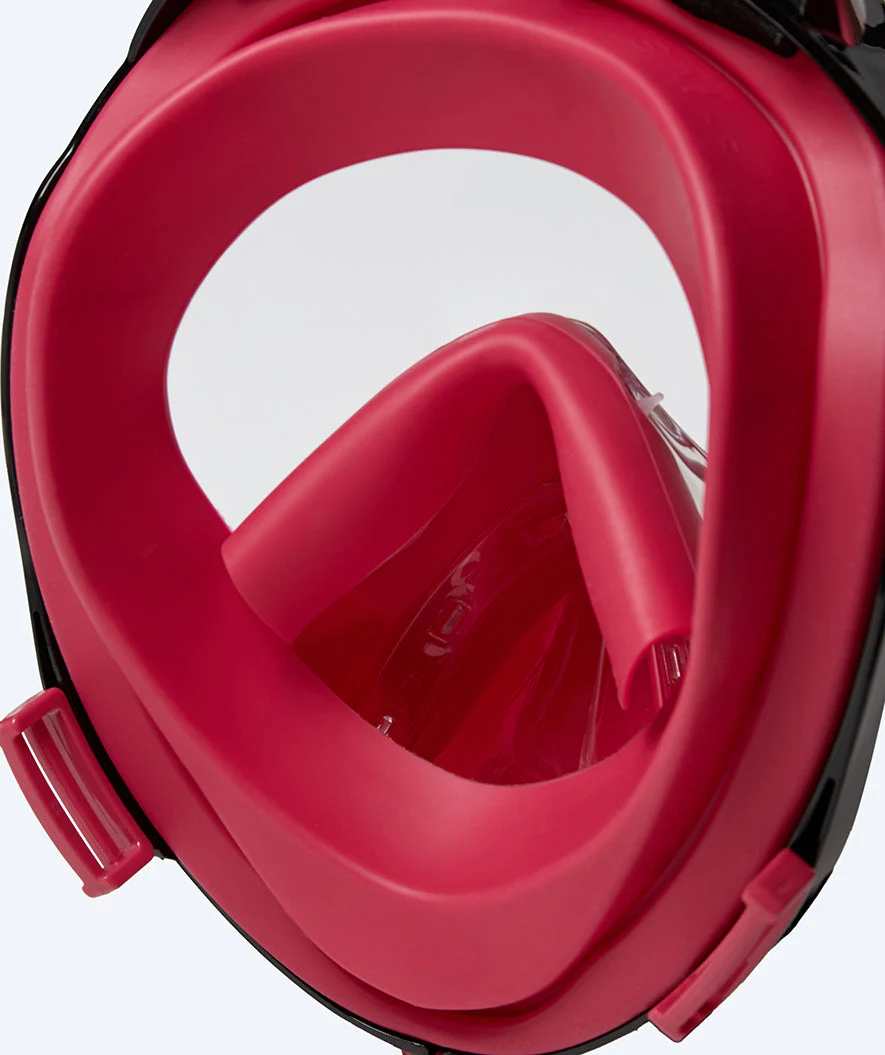 Watery Vollgesichtstauchmaske für Erwachsene - Ocean Pro - Rot - Image 5
