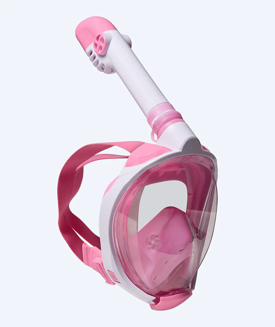 Watery Vollgesichtstauchmaske für Kinder - Ocean Pro - Rosa
