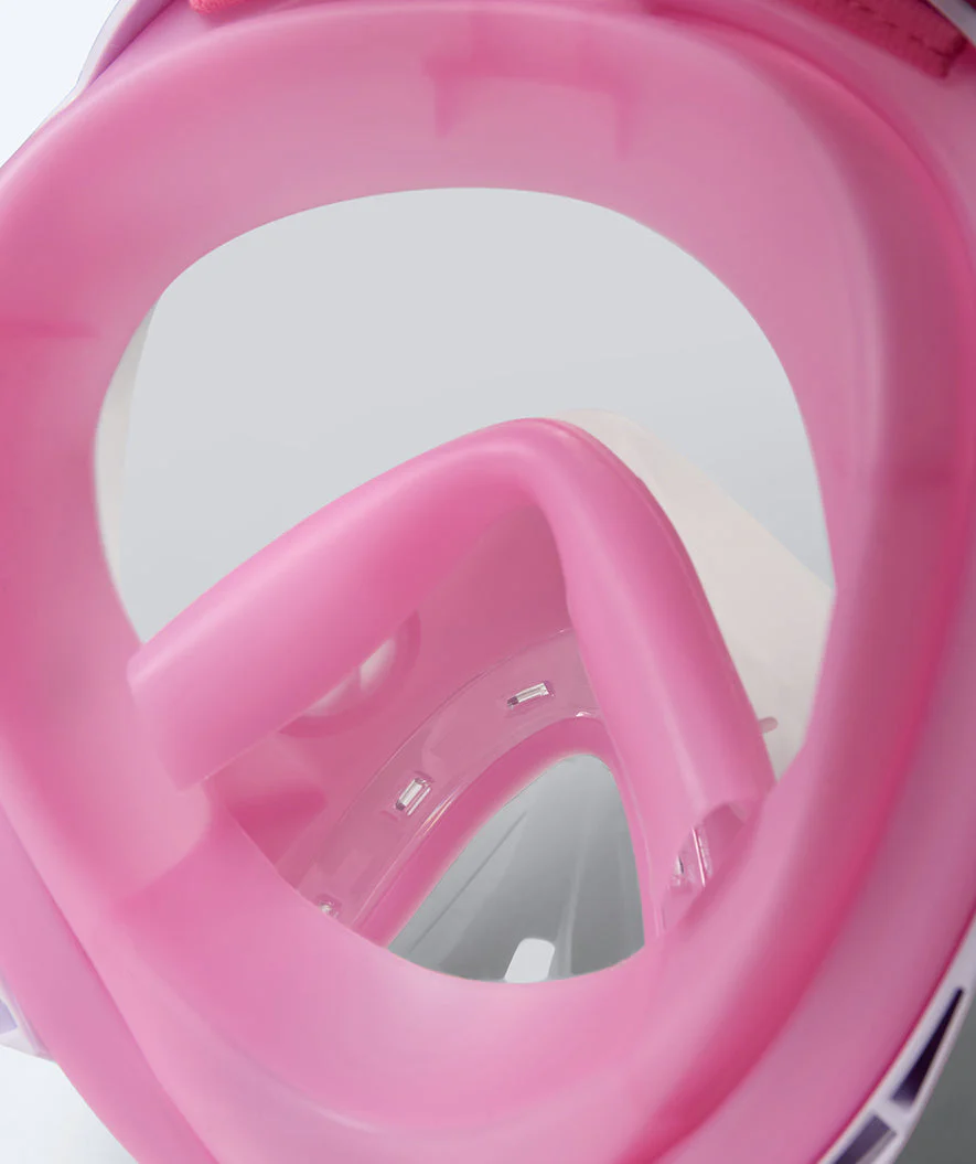 Watery Vollgesichtstauchmaske für Kinder - Ocean Pro - Rosa - Image 5