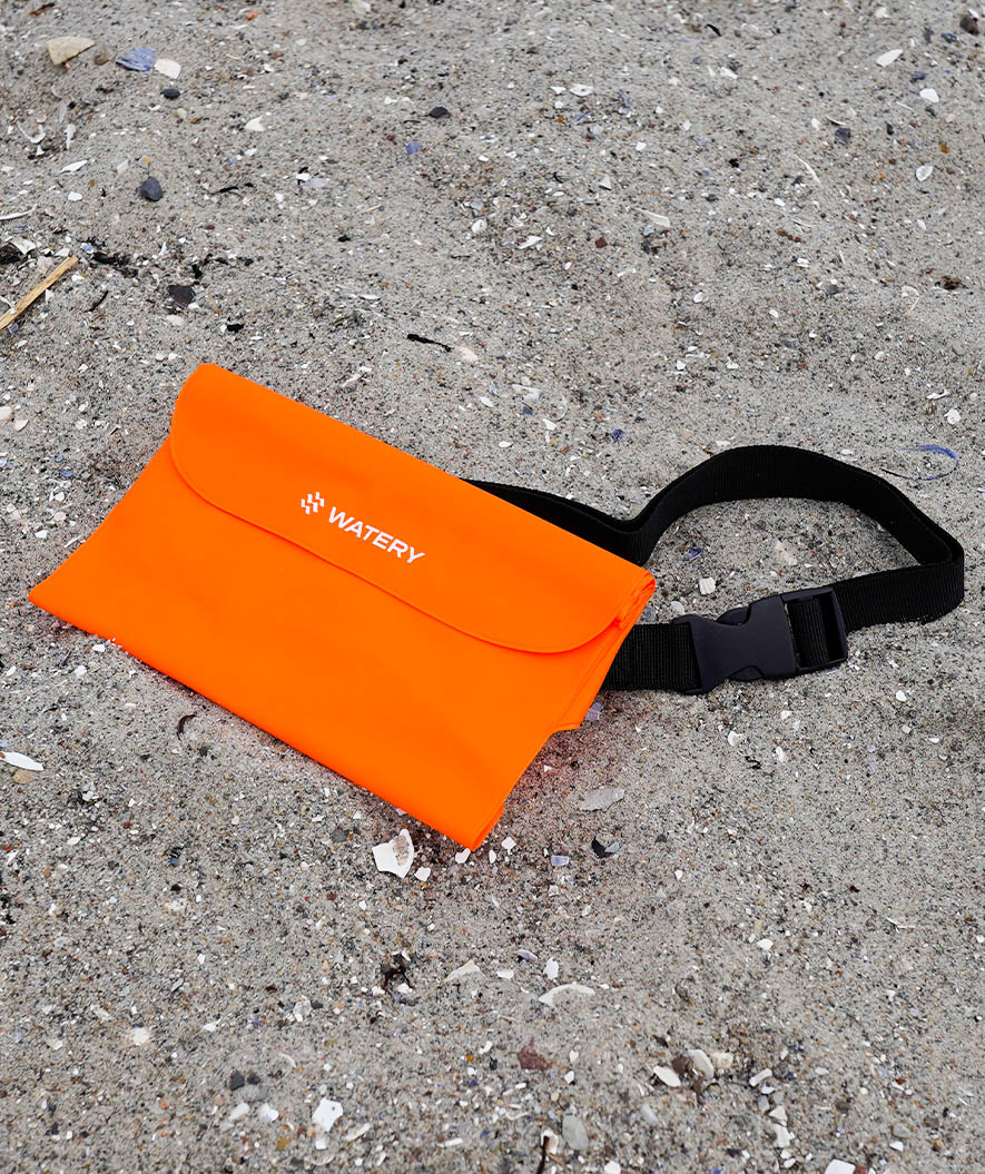 Watery wasserdichter Bum Bag - Talia - Orange - Image 4