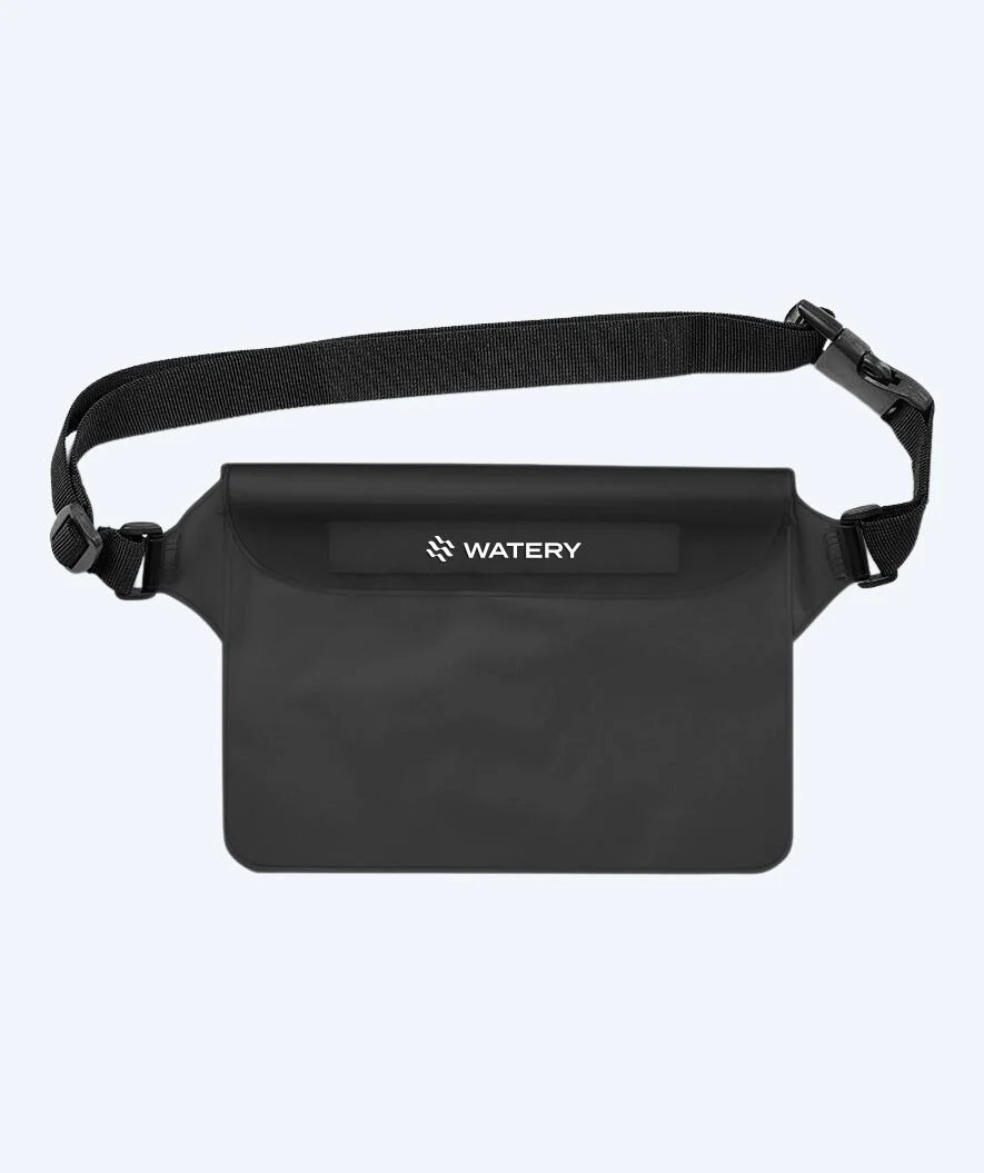 Watery wasserdichter Bum Bag - Talia - Schwarz