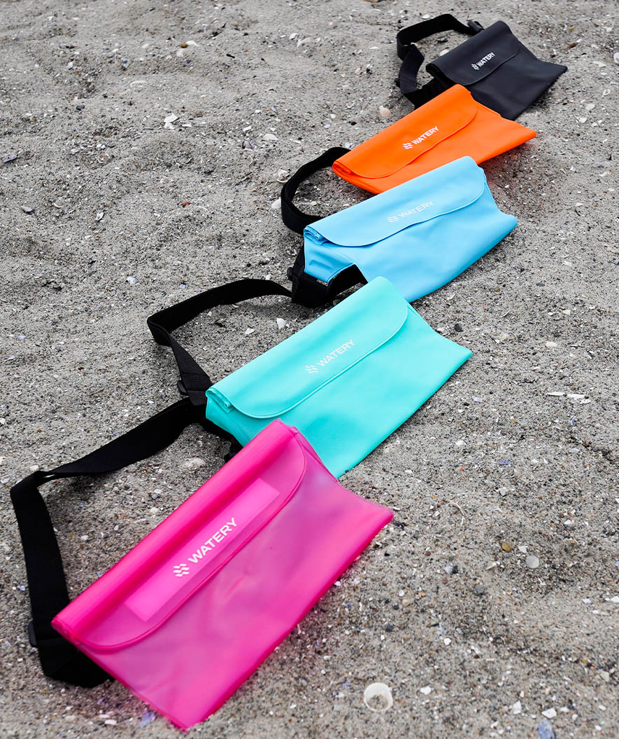 Watery wasserdichter Bum Bag - Talia - Schwarz - Image 8