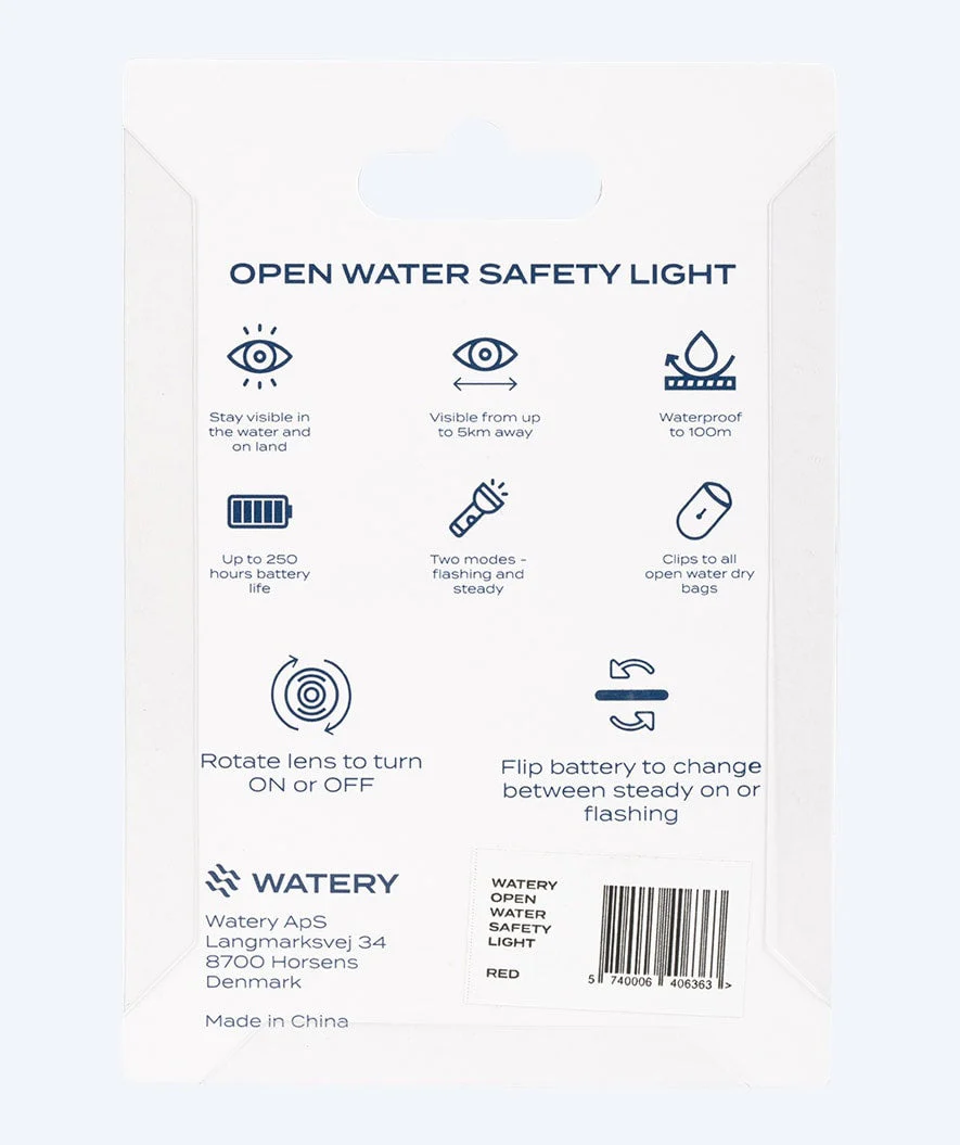 Watery wasserdichtes LED-Licht für Schwimmboje - Pro - Rot - Image 4