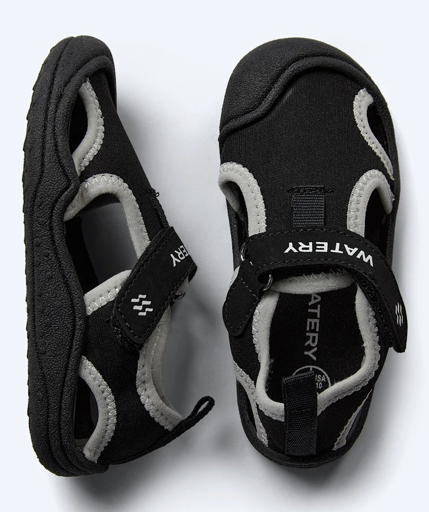 Watery Badeschuhe für Kinder - Nixie 2.0 - Schwarz