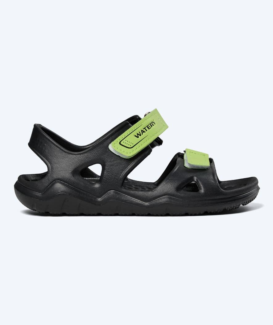 Watery Badeschuhe für Kinder - Ozana - Schwarz/Grün - Image 3