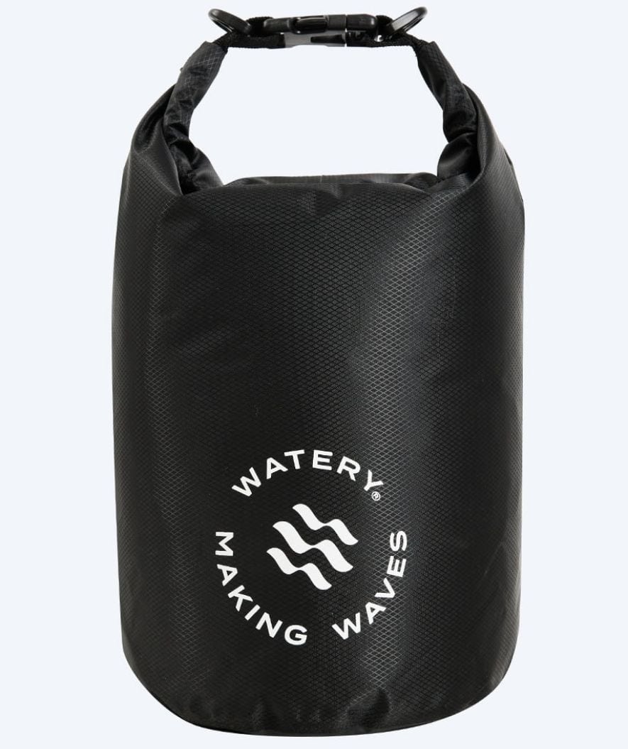 Watery Nasstasche mit Trockenfach - Waterproof 3L - Schwarz