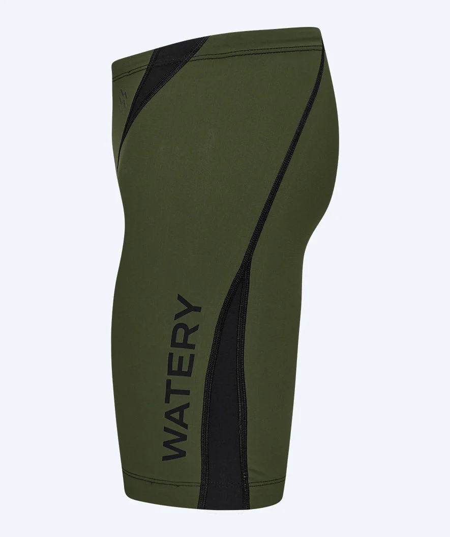 Watery Wettkampf Badehose für Herren - Rapidskin 2.0 - Grün - Image 10