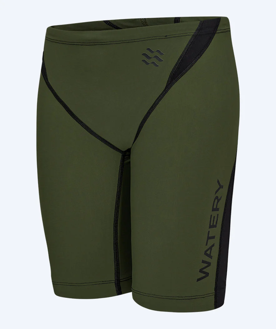 Watery Wettkampf Badehose für Herren - Rapidskin 2.0 - Grün - Image 13