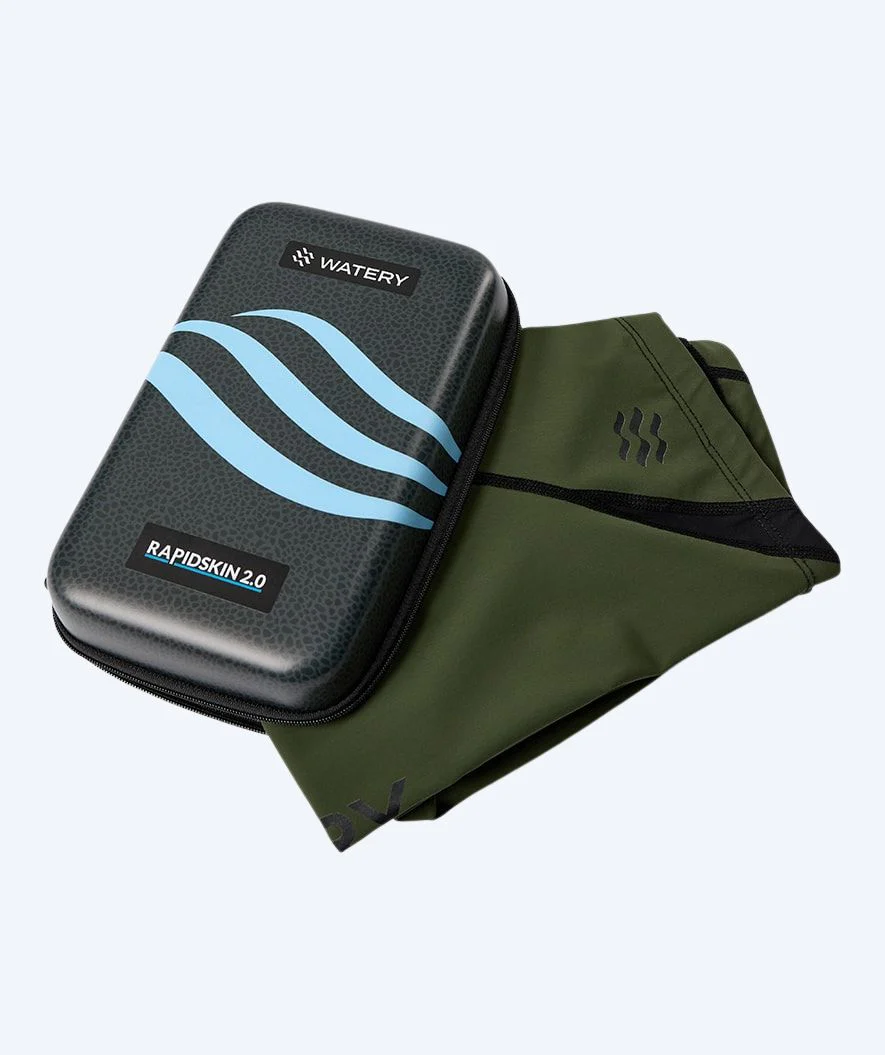 Watery Wettkampf Badehose für Herren - Rapidskin 2.0 - Grün - Image 14