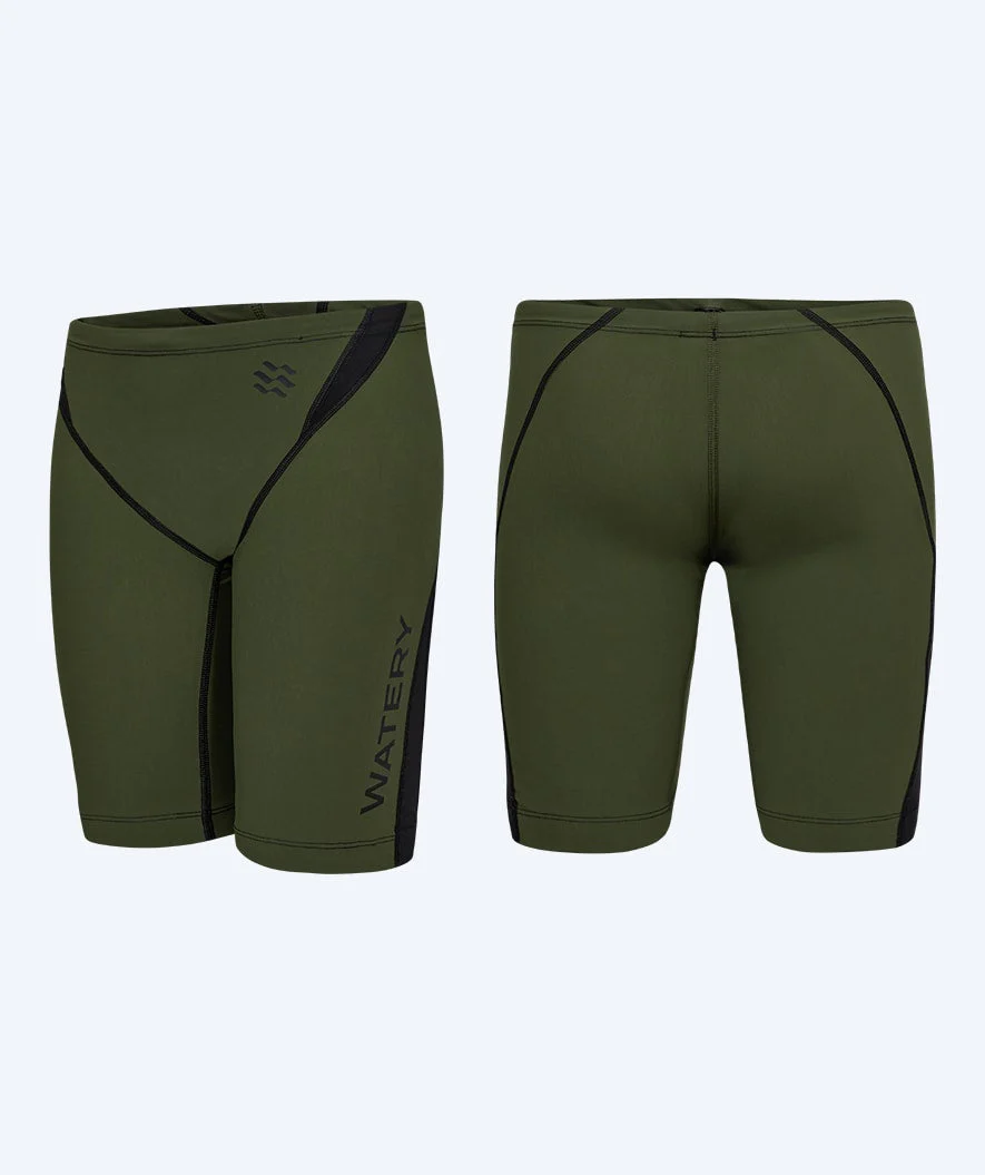 Watery Wettkampf Badehose für Herren - Rapidskin 2.0 - Grün - Image 7