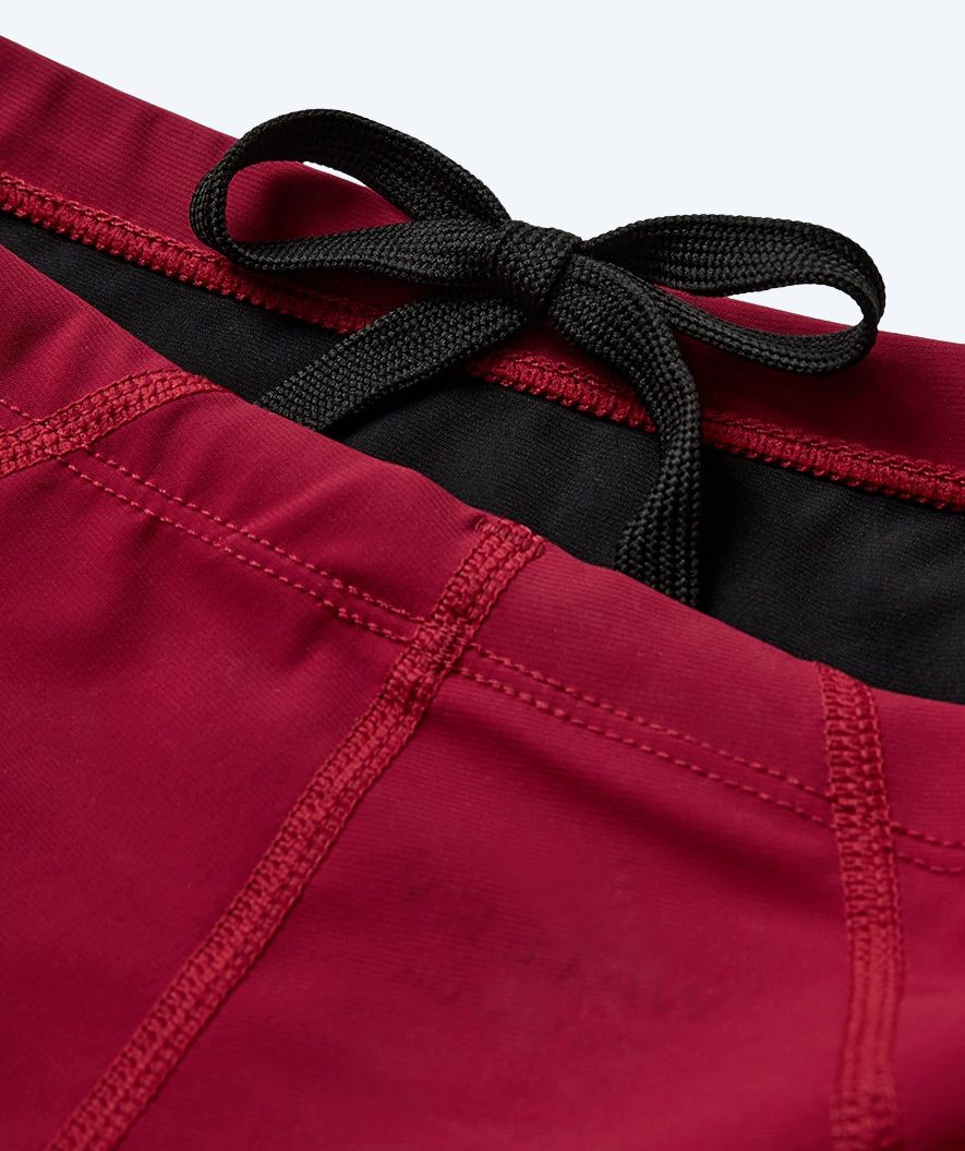 Watery Wettkampf Badehose für Herren - Rapidskin 2.0 - Rot - Image 6