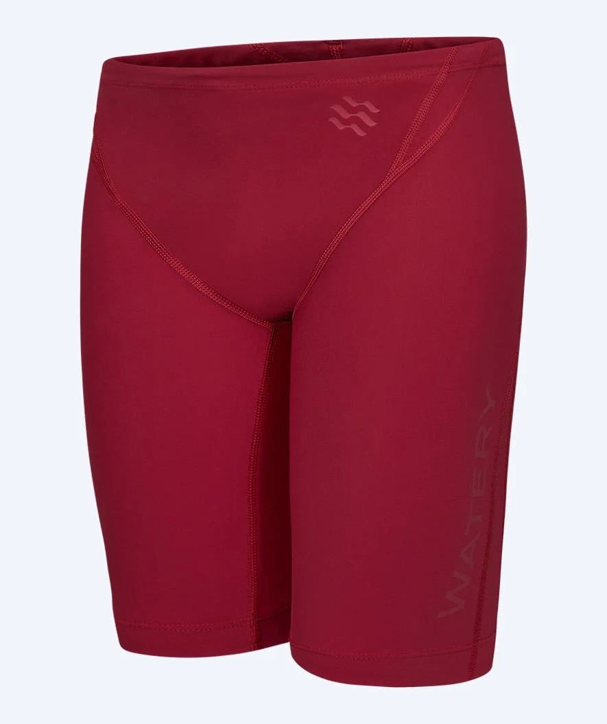 Watery Wettkampf Badehose für Herren - Rapidskin 2.0 - Rot - Image 7