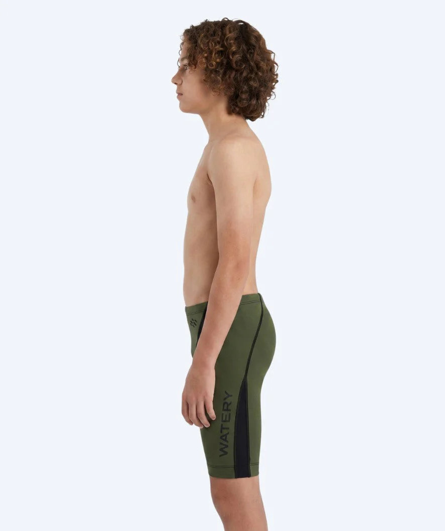 Watery Wettkampf Badehose für Jungen - Rapidskin 2.0 - Grün - Image 3