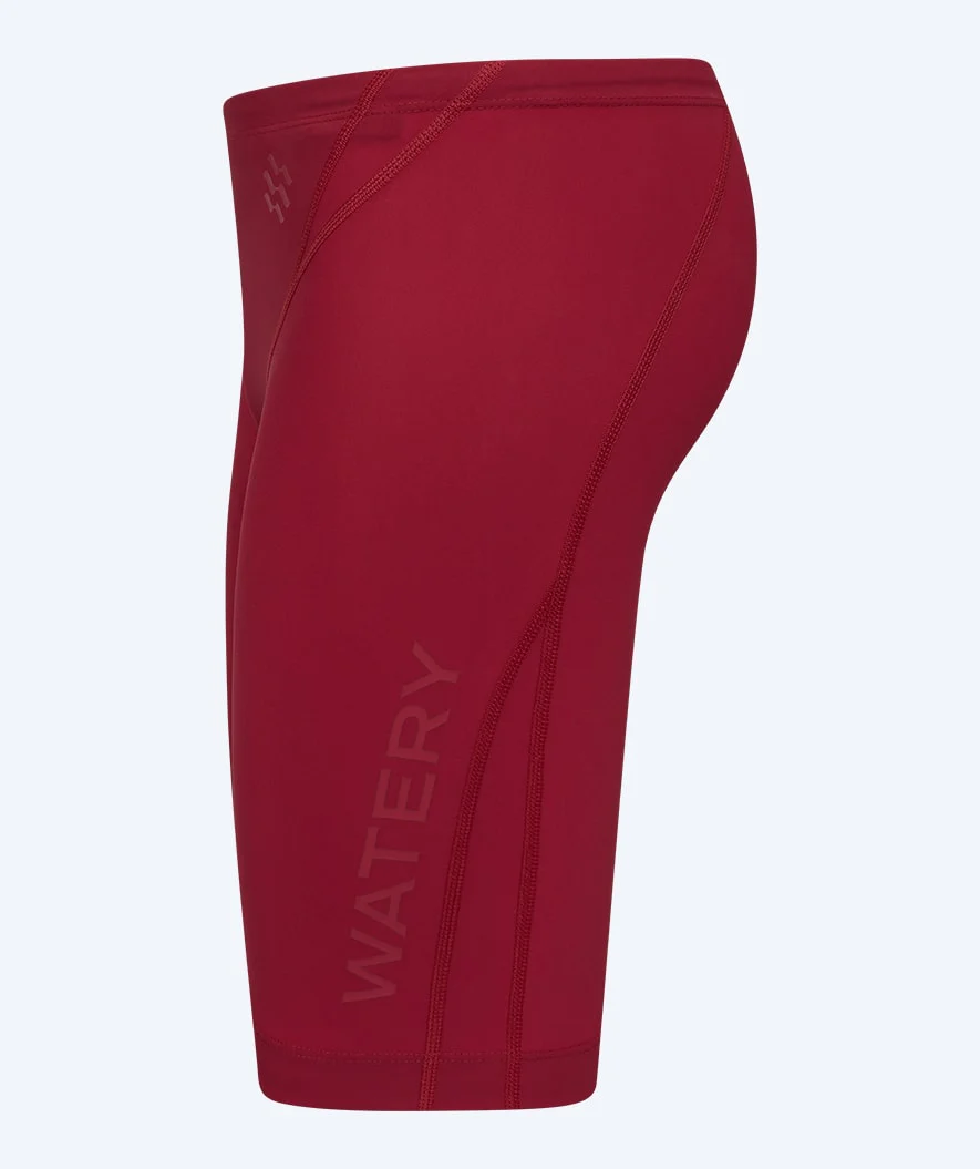 Watery Wettkampf Badehose für Jungen - Rapidskin 2.0 - Rot - Image 10