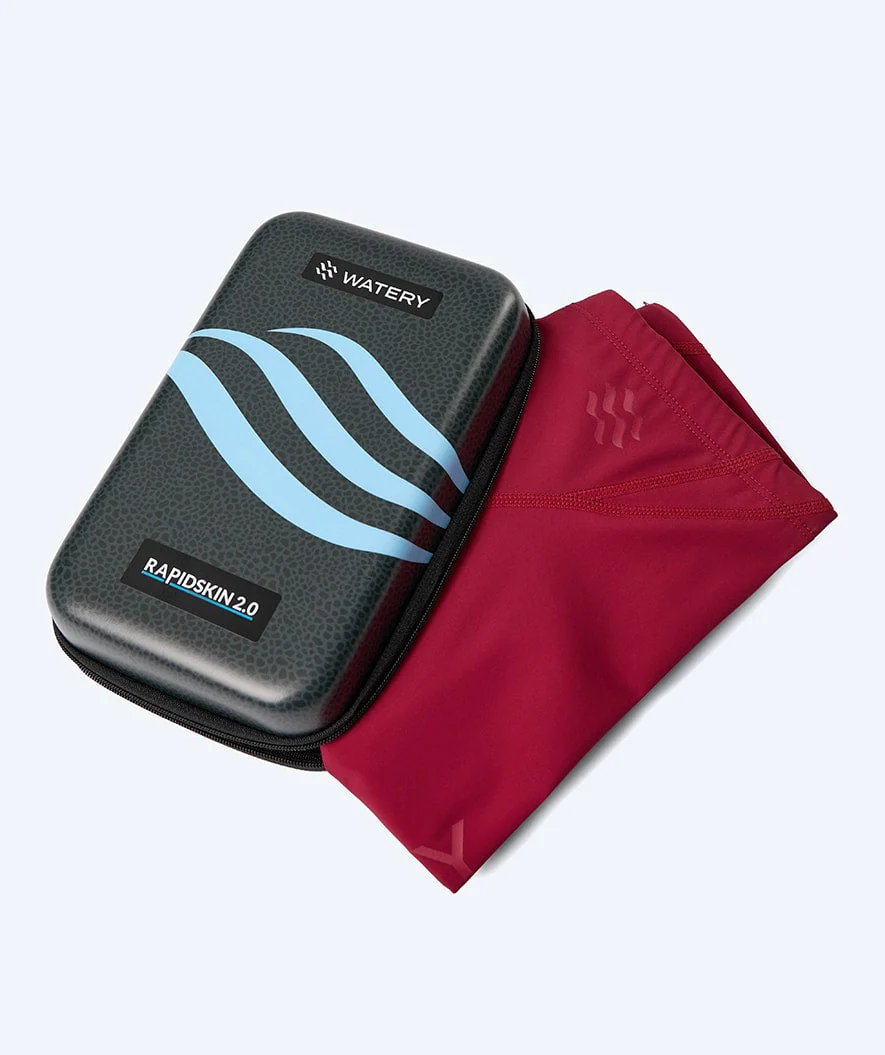 Watery Wettkampf Badehose für Jungen - Rapidskin 2.0 - Rot - Image 14