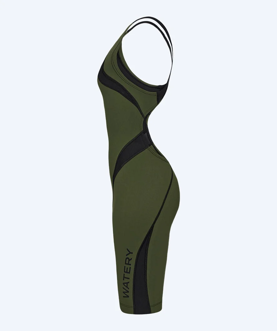 Watery Wettkampf Badeanzug für Damen - Rapidskin 2.0 - Grün - Image 5