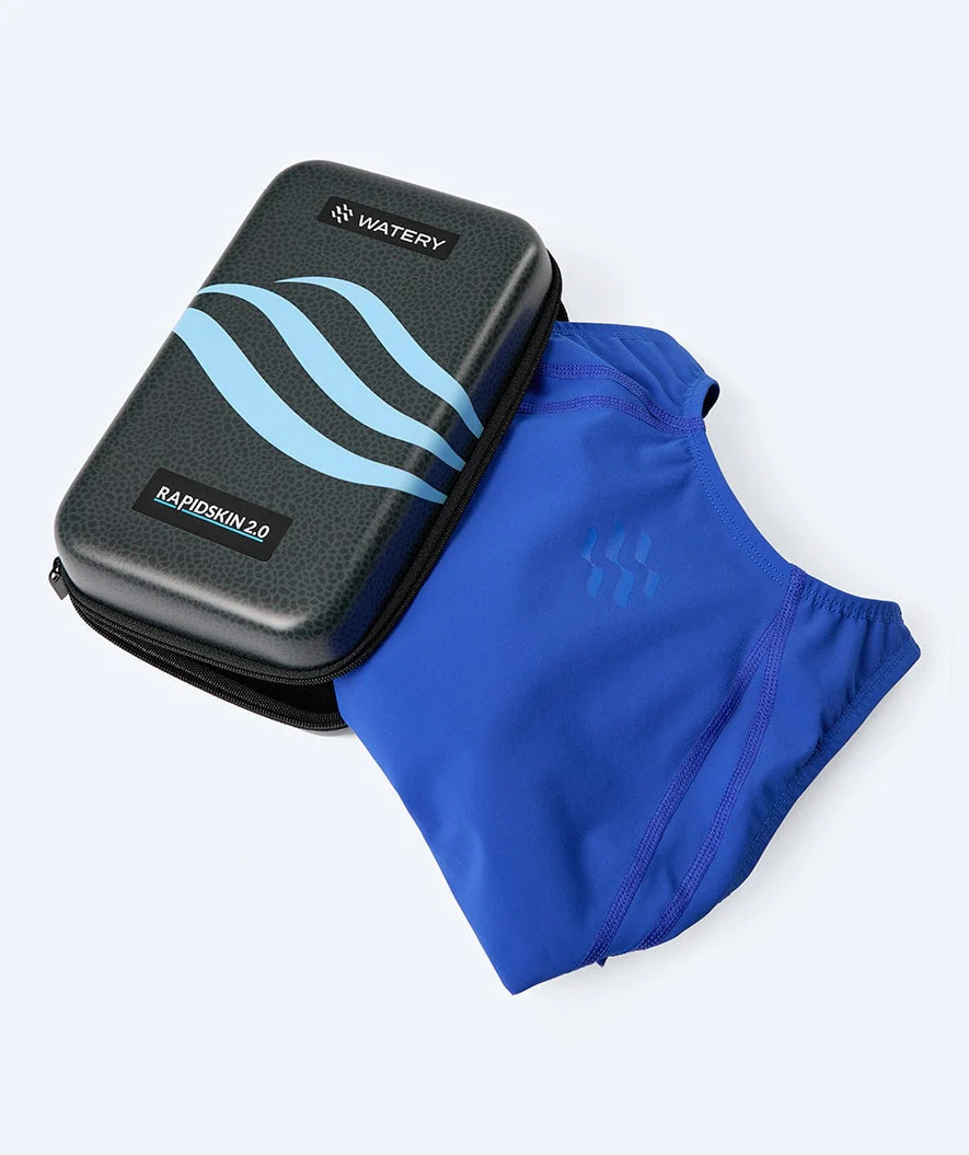 Watery Wettkampf Badeanzug für Mädchen - Rapidskin 2.0 - Blau - Image 10