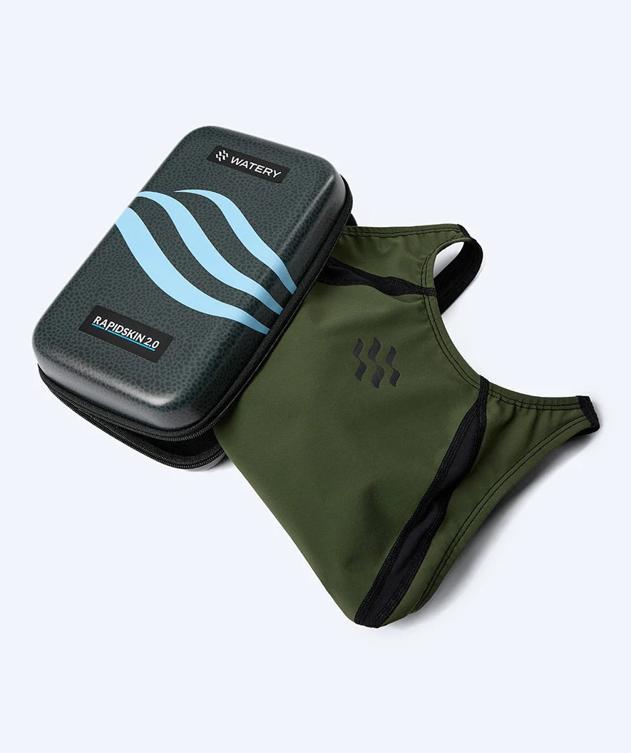 Watery Wettkampf Badeanzug für Mädchen - Rapidskin 2.0 - Grün - Image 10