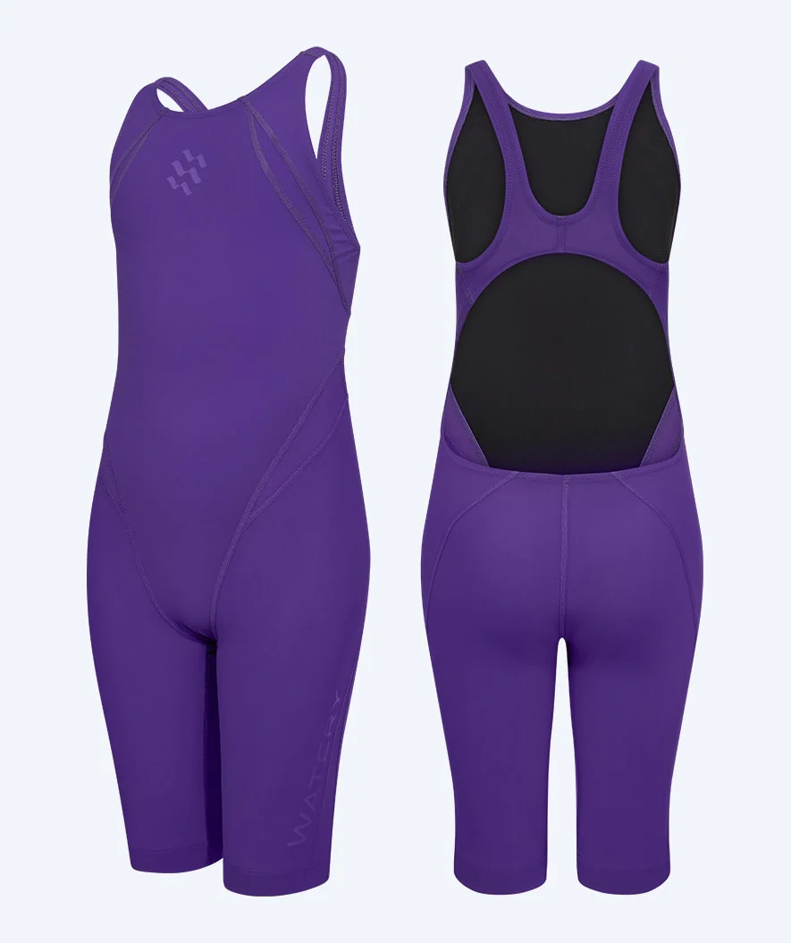 Watery Wettkampf Badeanzug für Mädchen - Rapidskin 2.0 - Lila - Image 6