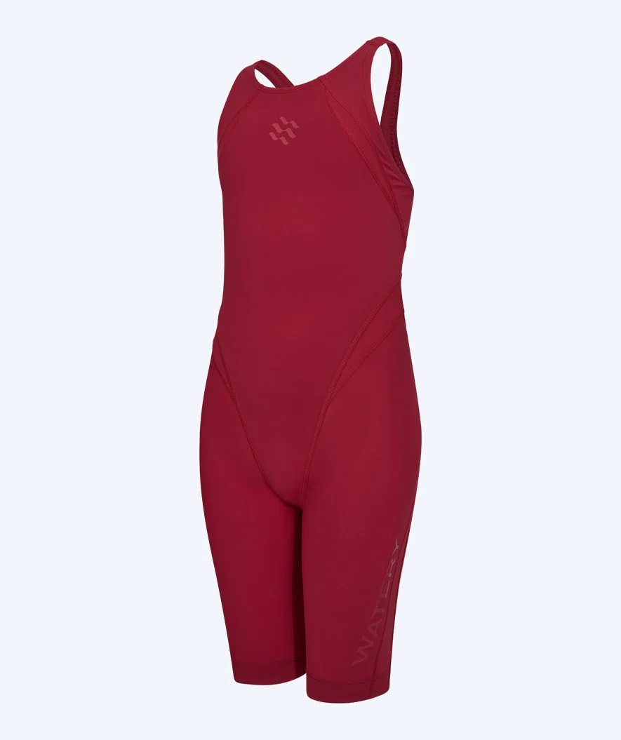 Watery Wettkampf Badeanzug für Mädchen - Rapidskin 2.0 - Rot - Image 11