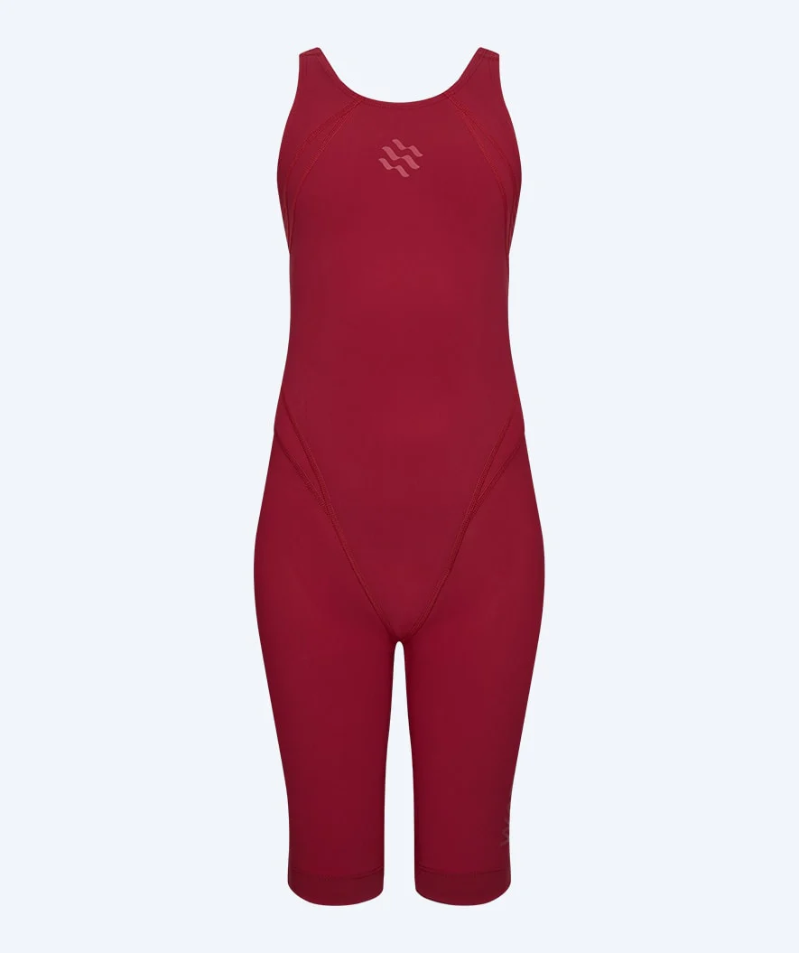 Watery Wettkampf Badeanzug für Mädchen - Rapidskin 2.0 - Rot - Image 7