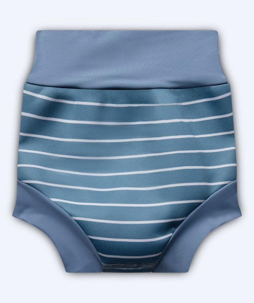 Watery Schwimmwindelhosen für Kinder - Neoprene Swim Nappy - Nordic Blue Stripes - Image 10