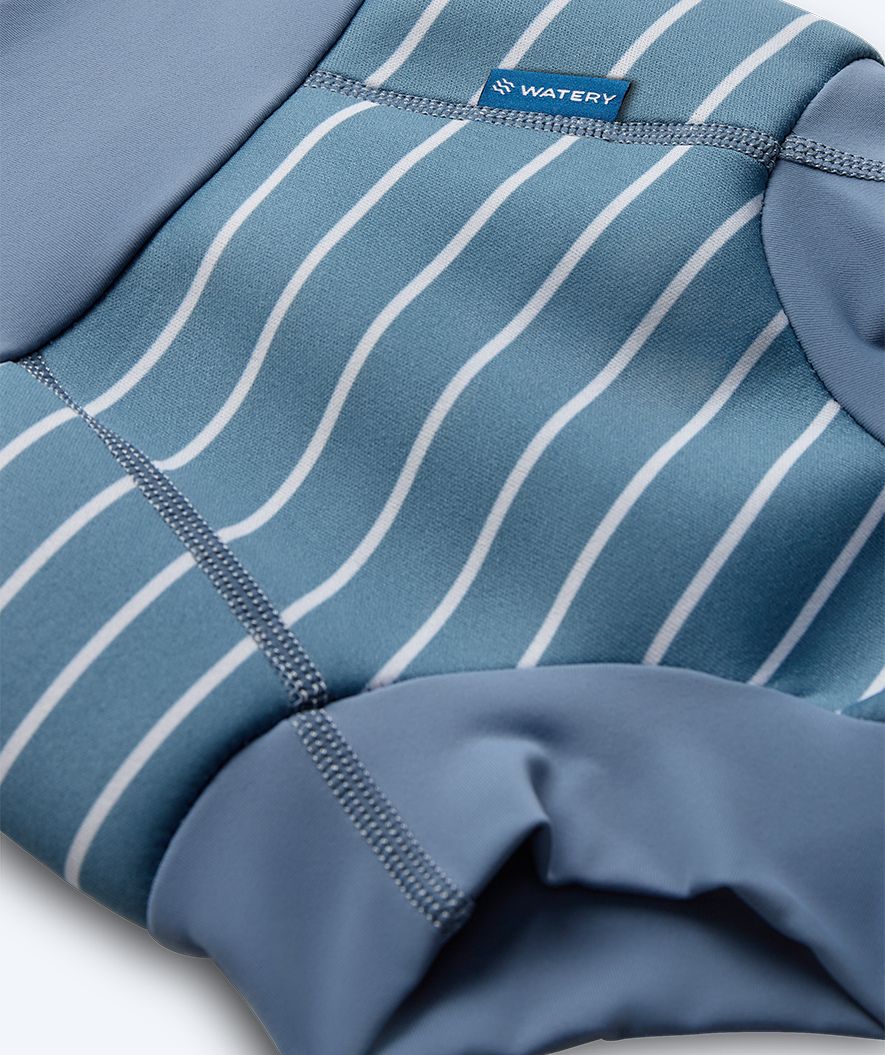 Watery Schwimmwindelhosen für Kinder - Neoprene Swim Nappy - Nordic Blue Stripes - Image 11