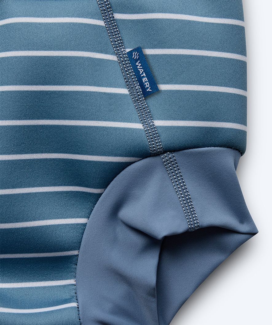 Watery Schwimmwindelhosen für Kinder - Neoprene Swim Nappy - Nordic Blue Stripes - Image 12