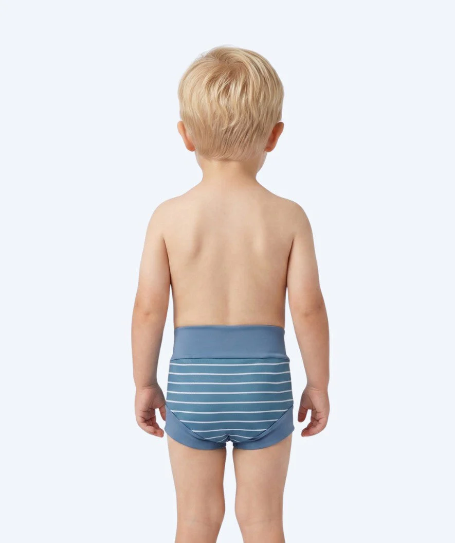 Watery Schwimmwindelhosen für Kinder - Neoprene Swim Nappy - Nordic Blue Stripes - Image 2