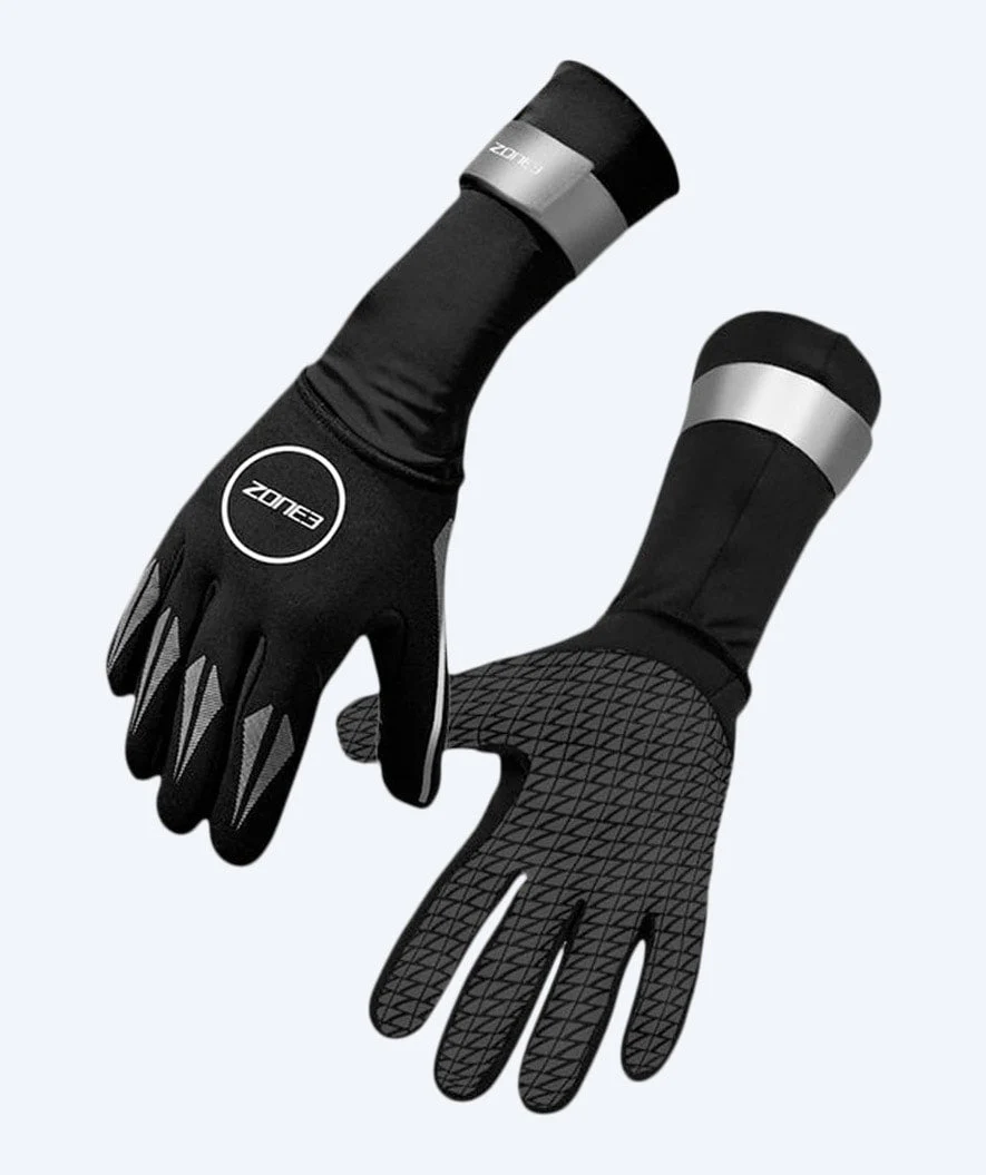 ZONE3 Neoprenhandschuhe - (2mm) - Schwarz/Silber